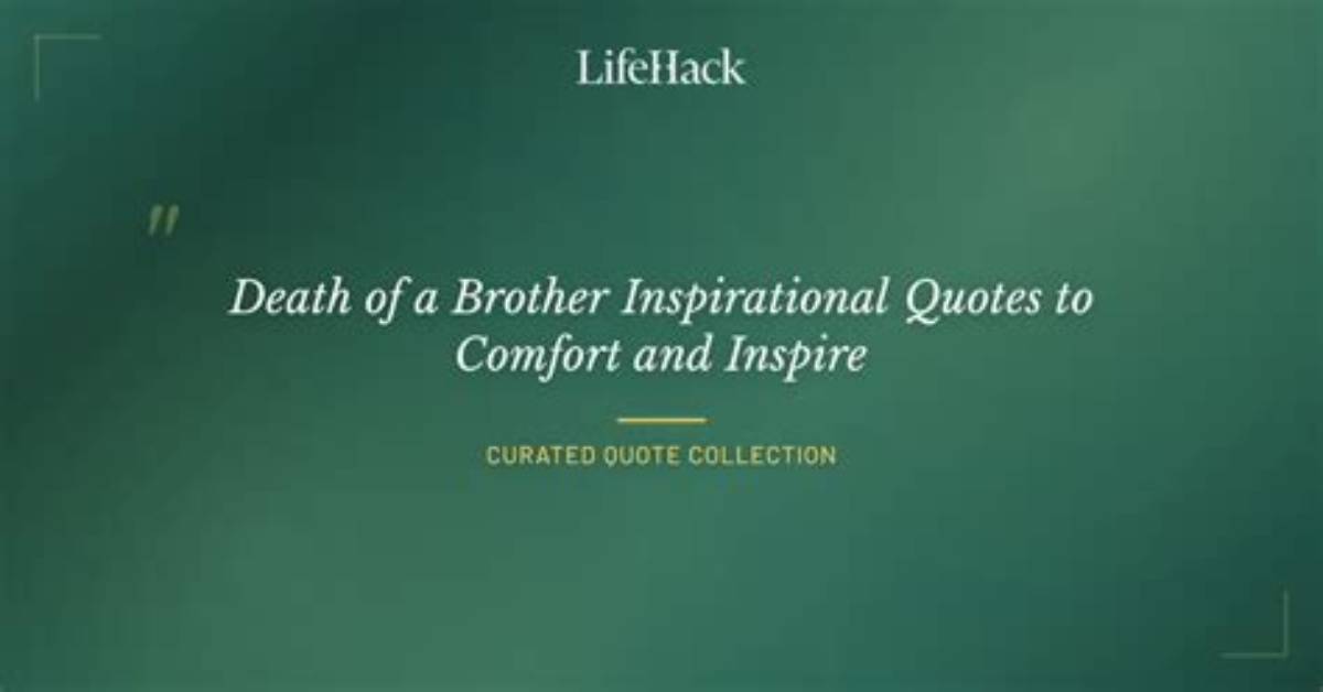 A Brother's Legacy Beyond Time