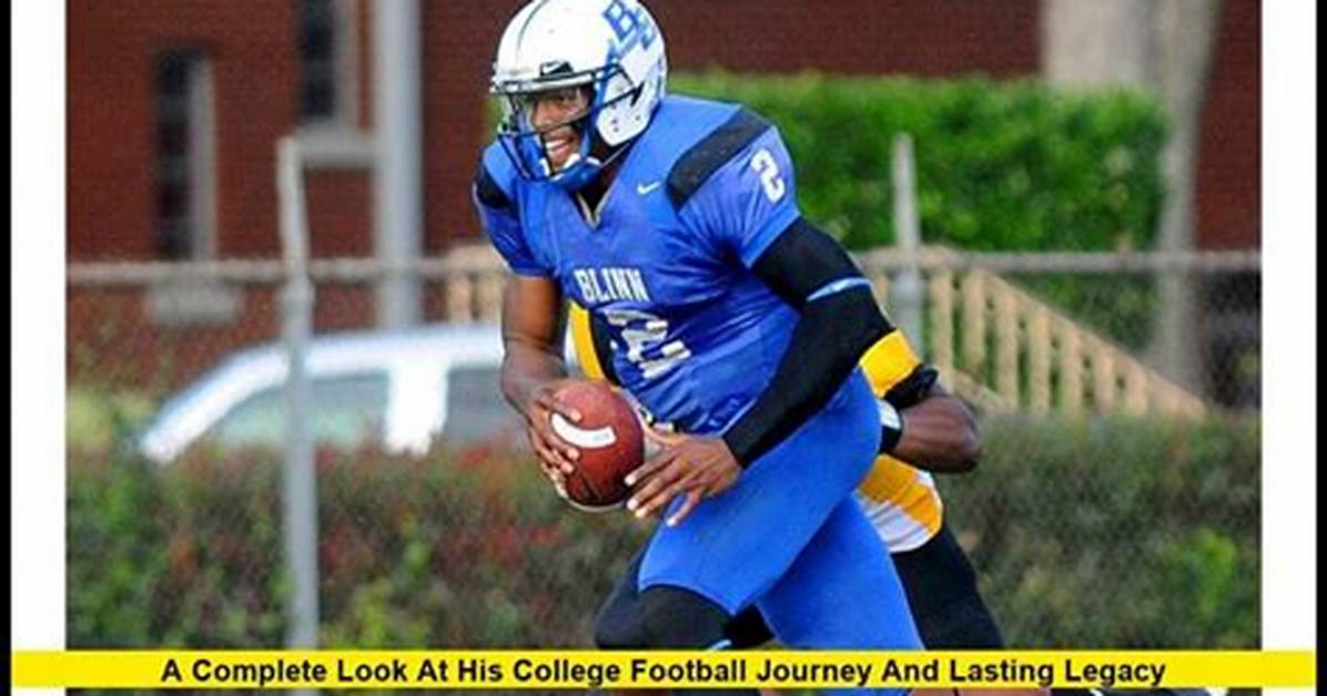 A Look at His Football Journey
