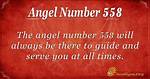 Angel Number 558