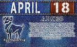 April 18 Zodiac Horoscope Birthday Personality