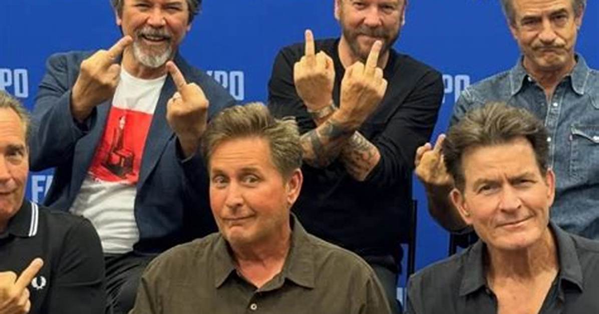 Are Charlie Sheen and Emilio Estevez Brothers?