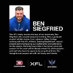 Battlehawks Trainer Ben Siegfried Dies Suddenly at Hotel