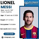 Bio, Age, Height, and Facts About Messi