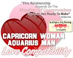 Capricorn Woman and Aquarius Man - a Compromising Match