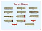 Comprehensive List of Police Ranks and Symbols
