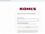 Create Your Kohl's Account for Exclusive Benefits