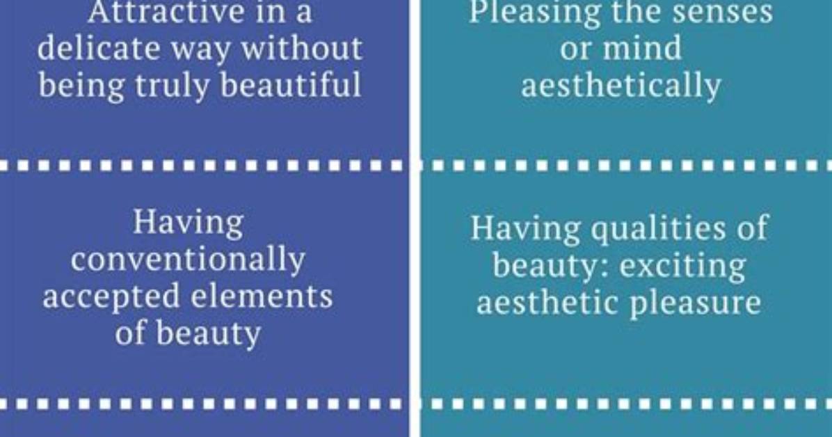 Difference Between Pretty and Beautiful |