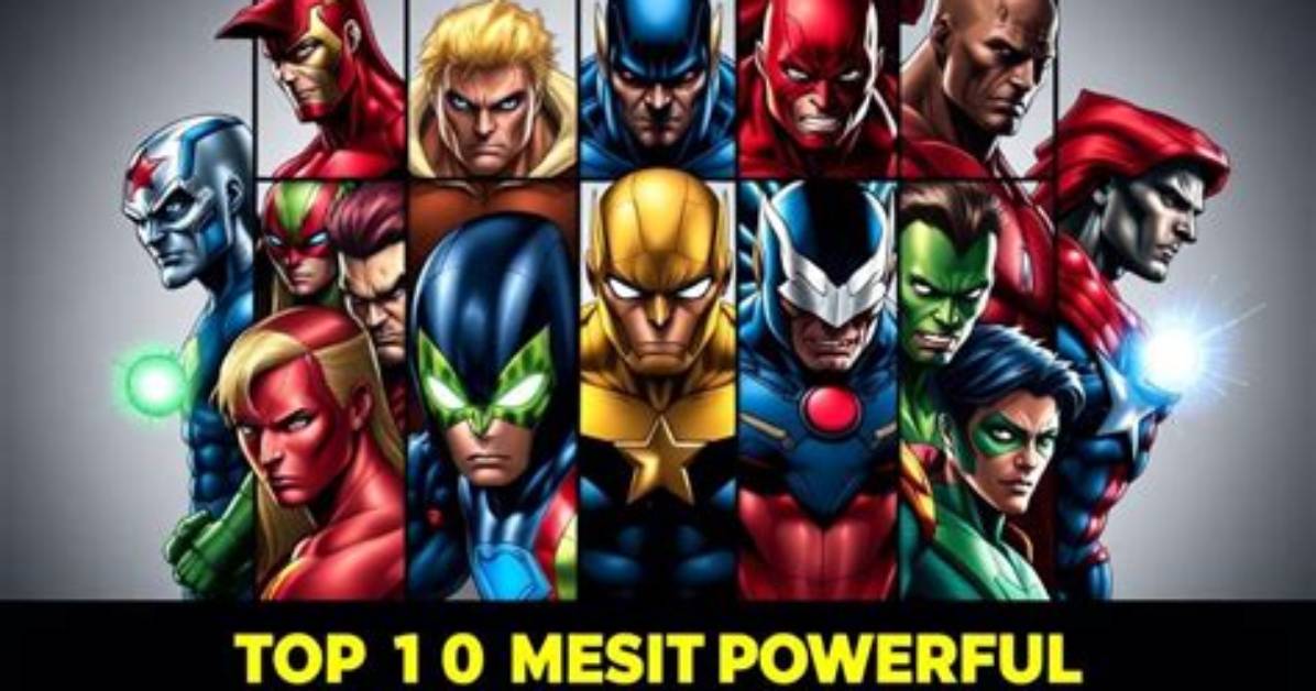 Discover the 10 Most Powerful Marvel Characters