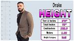 Discovering Drake's Height: How Tall Is Drake in Inches?