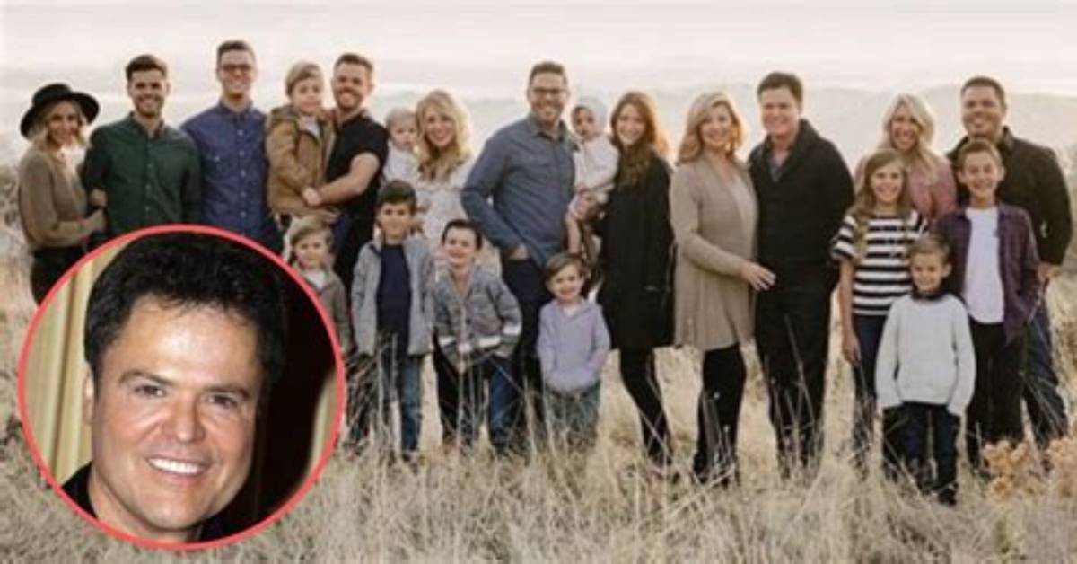 Does Donny Osmond Have Any Kids? Family History