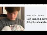 Eian Barnes Dies in Car Accident; Emerson High School Student