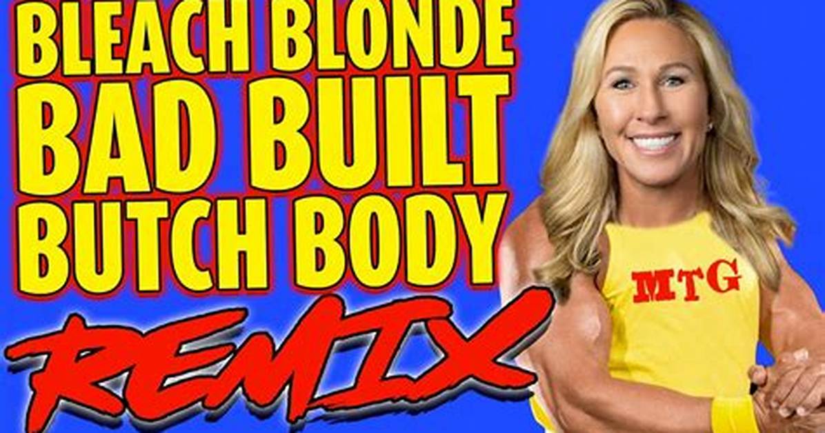 Embracing the Bleach Blonde Bad Built Butch Body: a Journey of Self-Expression