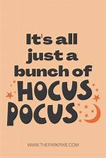 Enthralling Hocus Pocus Quotes: Magic and Wisdom Unbound