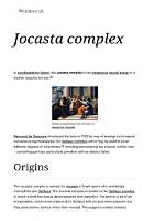Exploring the Depths of Jocasta Complex Stories: a Journey Through Psychological Intricacies