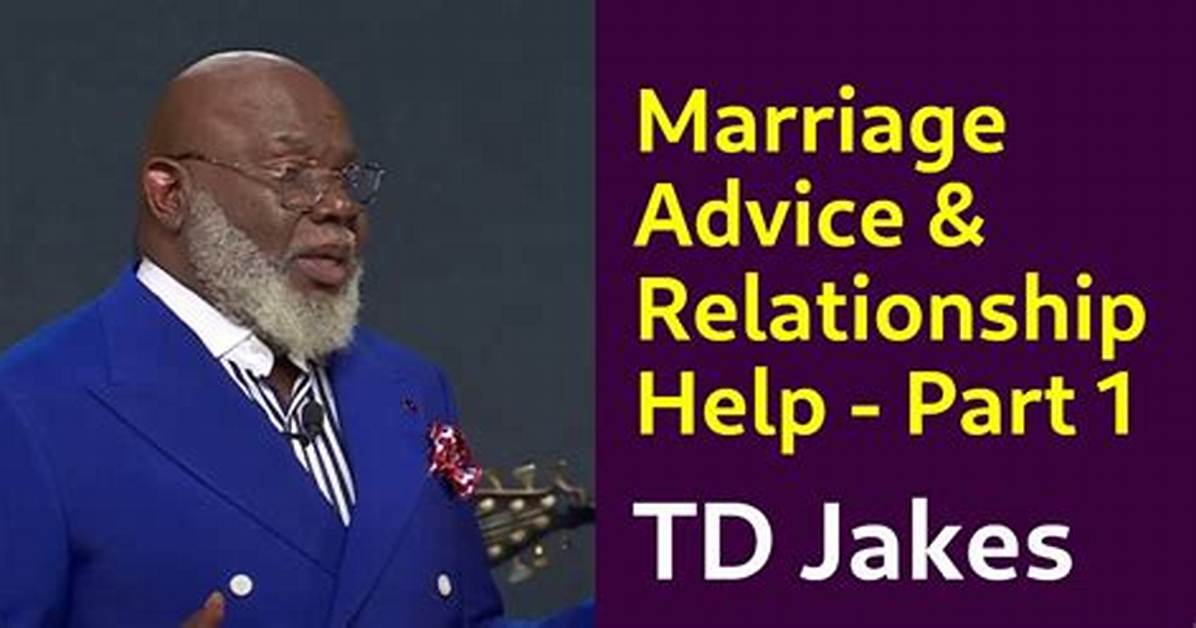 Exploring the Relationship Status of Td Jakes and His Wife