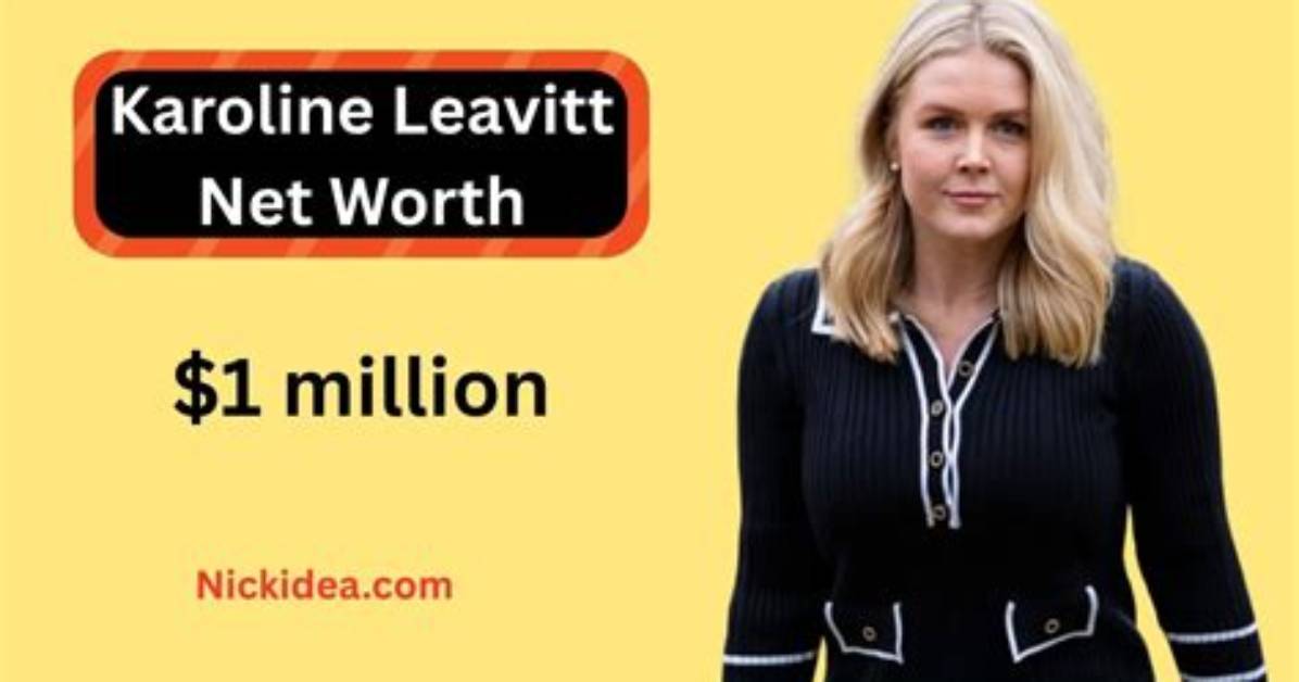 Exploring the Wealth: Karoline Leavitt Net Worth