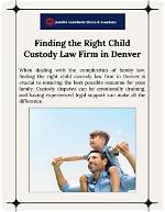Finding the Right Child Custody Lawyer in Medway