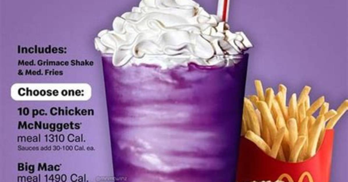 Grimace Shake Return