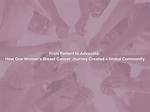 Heidi Strobel's Breast Cancer Journey