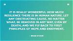 Hope, Resilience, and New Discoveries
