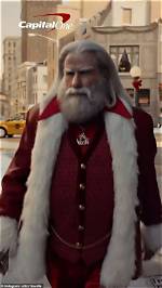 John Travolta as Santa Claus: a Capital One Holiday Classic