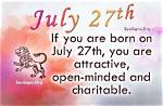 July 27 Famous Birthdays - Sunsigns. Org