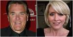 Kim Barnes and Chuck Woolery