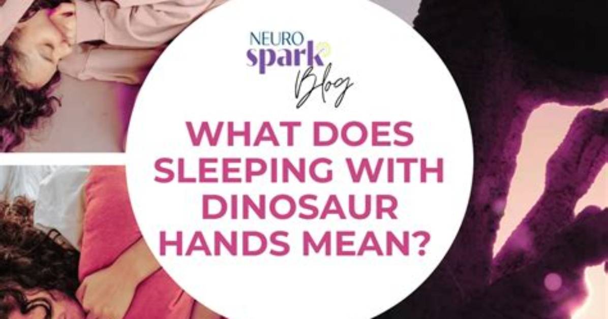 Left Side Dinosaur Hands Sleeping