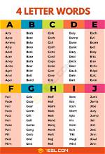 List of 4 Letter Words Ending with 'Zen'