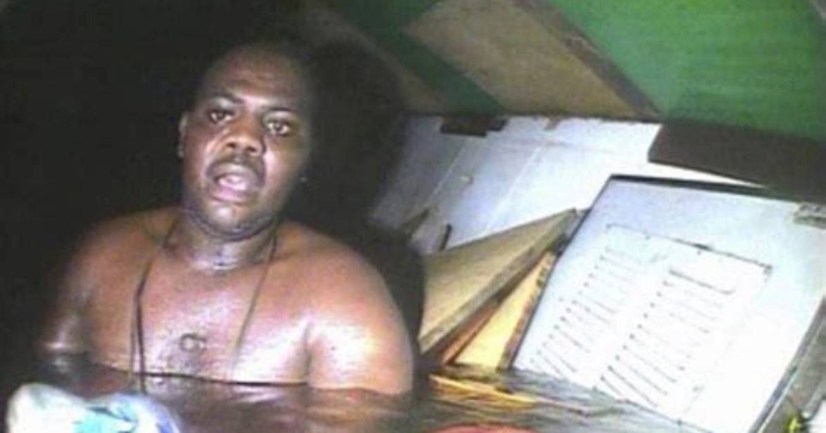 Man Found Alive Inside Sunken Ship After Three Days, See Harrowing Footage