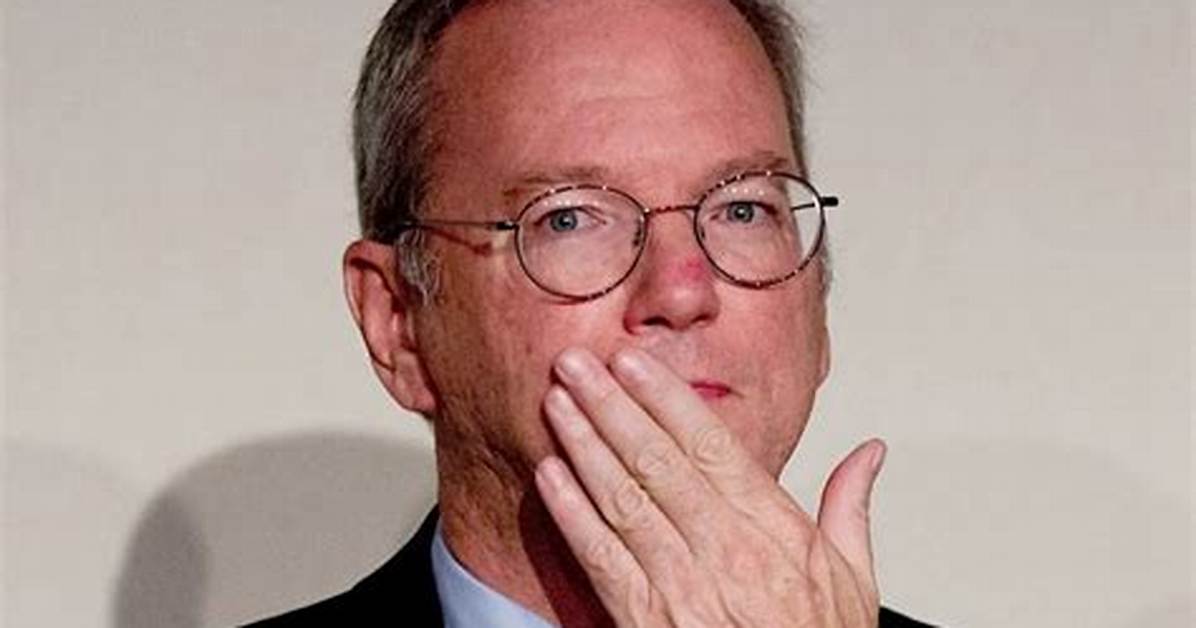 Married Billionaire Eric Schmidt Reportedly Invested $100 Million in a Company Run by a 29-Year-Old