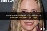 Mira Sorvinos Plastic Surgery: Debunking the Speculations