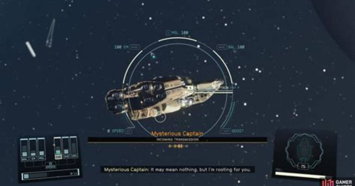 Mysterious Captain Starfield