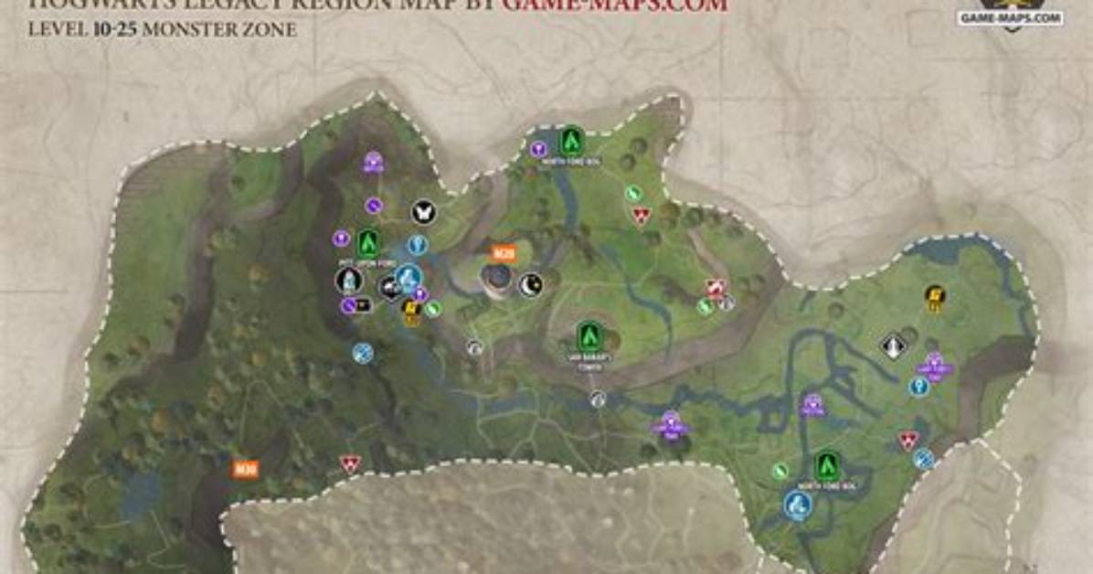 North Ford Bog Field Guide Page Locations
