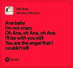 Oh Ana | Mother Mother Lyrics, Meaning & Videos |