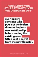 Overlappers in Relationships
