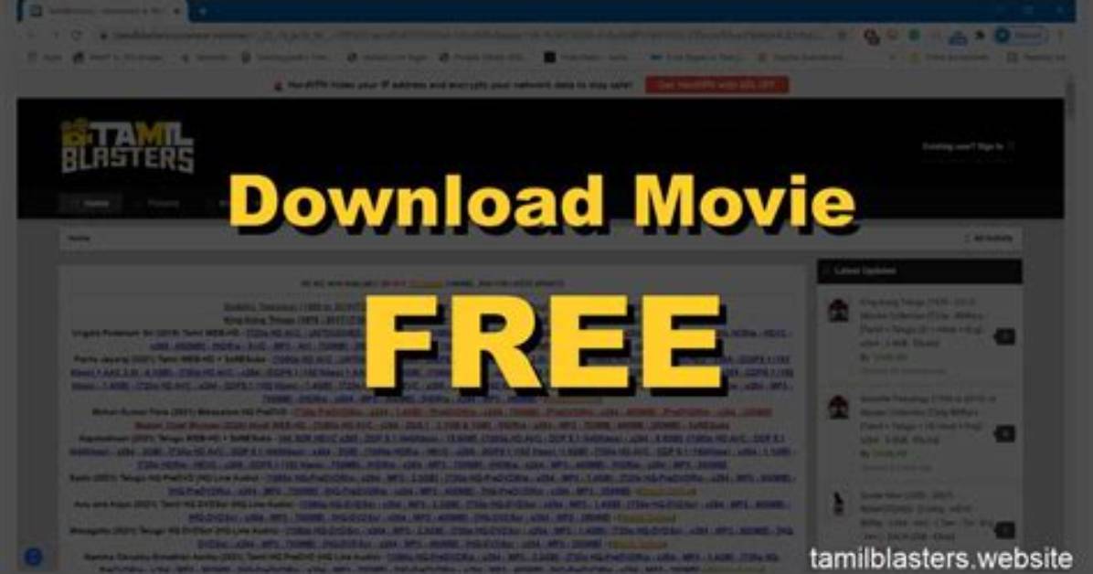 Tamilblasters Download: Your Ultimate Guide to Accessing Tamil Movies