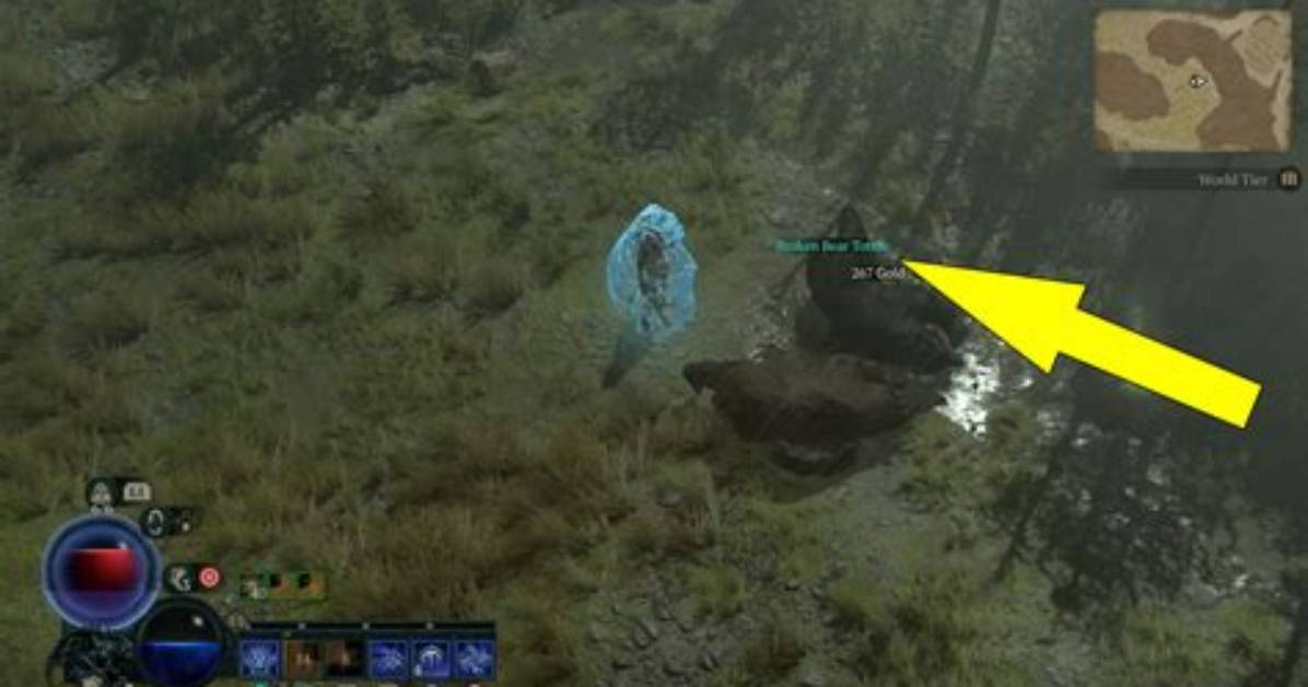 The Broken Bear Totem Location