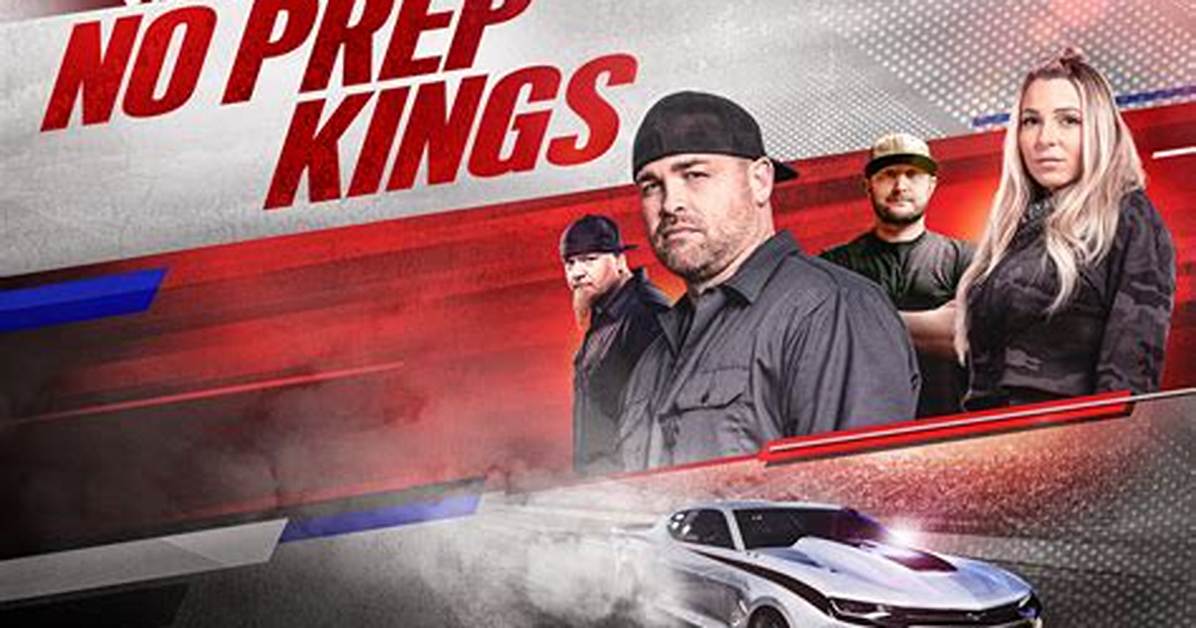 The Ultimate Showdown: No Prep Kings 1/8 Mile Drag Racing Times