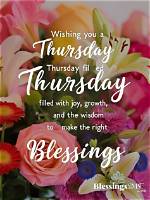 Thursday Blessings: a Divine Start to a Beautiful Day