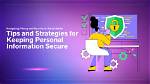 Tips for Privacy and Security
