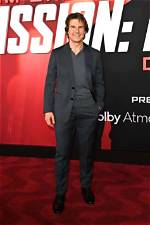 Tom Cruise, 61, Looks Sharp in Sleek Black Suit at Nyc Premiere of 'Mission Impossible: Dead Reckoni