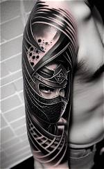 Unleashing the Charm of the Tattoo Ninja Kitty