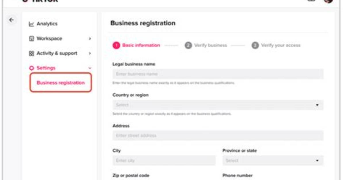 Unlocking Opportunities: Document Commercial Tiktok Business Registration