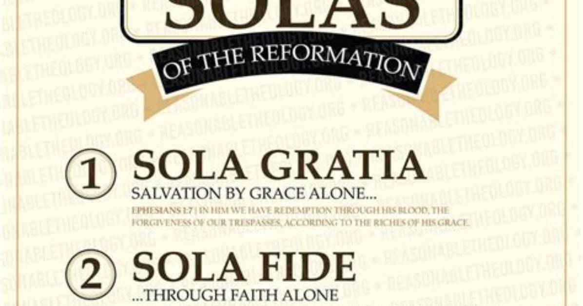 Unveiling the Five Solas: a Reformation Revelation