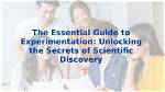 Unveiling the Secrets of Scientific Discovery
