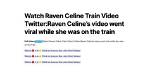 Unveiling the Truth: "Raven Celine Leaked"