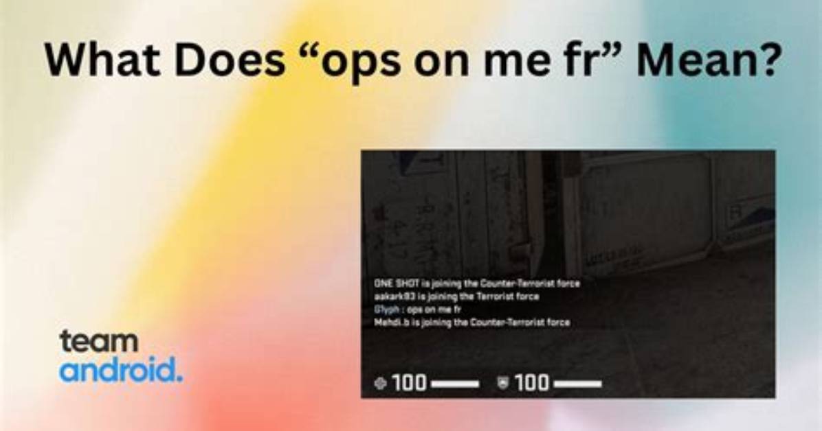What Does Ops on Me Fr Mean on Sendit?